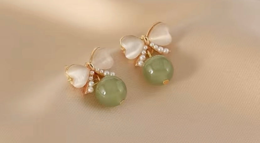 Opal Stud Earrings